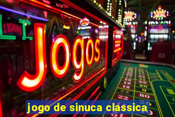 jogo de sinuca classica